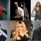 Composición de fotografías promocionales donde aparecen de izquierda a derecha y de arriba a abajo los artistas Oscar Maydon, Farruko y Kendo Kaponi, Shakira y Burna Boy, Danny Ocean, Ednita Nazario, y Jasiel Nuñez, quienes estrenan álbumes este fin de semana. EFE/Productoras /SOLO USO EDITORIAL /NO VENTAS /SOLO DISPONIBLE PARA ILUSTRAR LA NOTICIA QUE ACOMPAÑA /CRÉDITO OBLIGATORIO