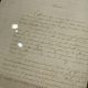 Carta firmada por múltiples personalidades francesas de la primera mitad del siglo XIX solicitando la reforma de la Catedral Notre-Dame de París frente a las propuestas de demolición de la época. EFE/ Pol Lloberas Cardona