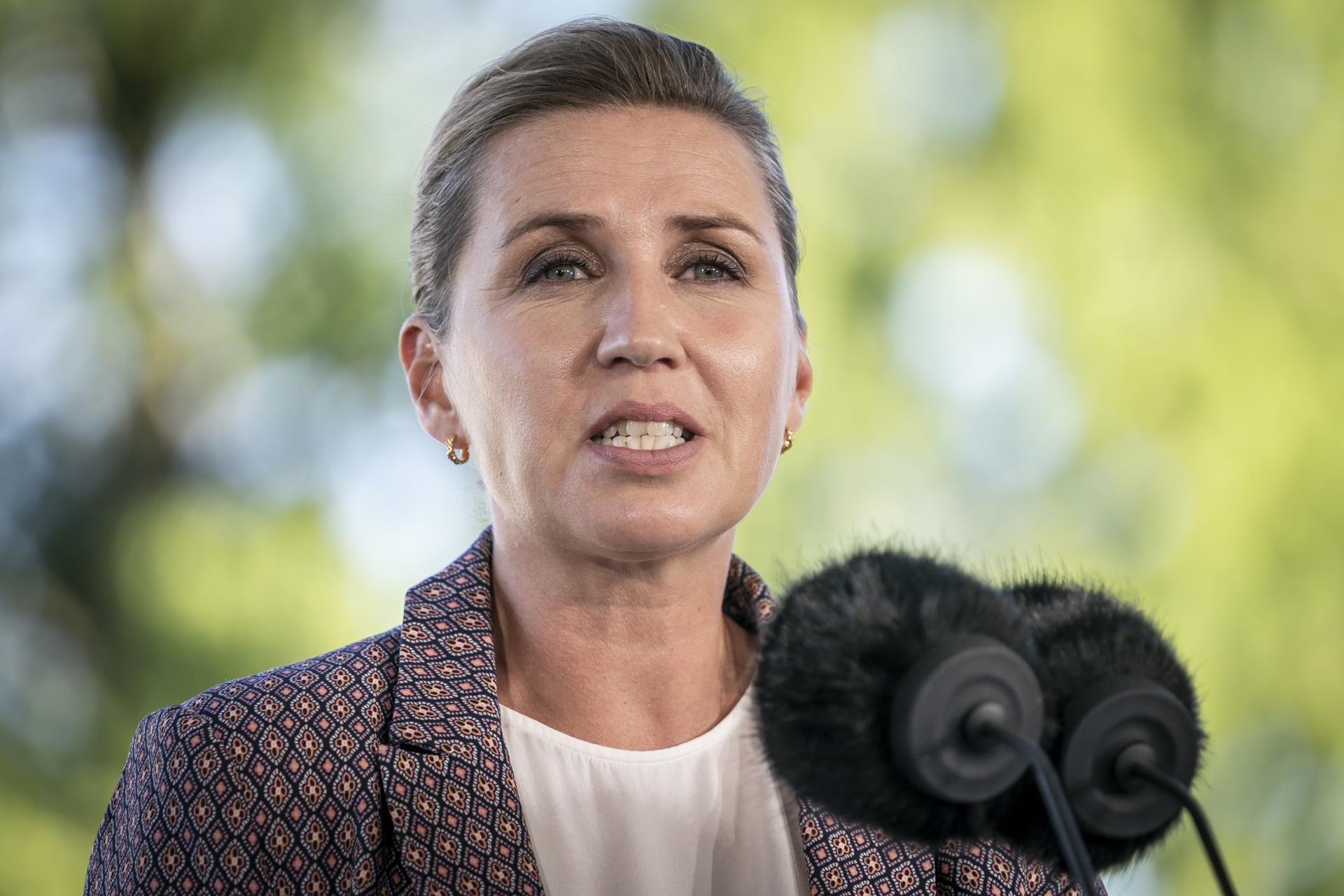 FOTO ARCHIVO. Primera ministra danesa Mette Frederiksen.  EFE/EPA/MADS CLAUS RASMUSSEN DENMARK OUT[DENMARK OUT]