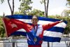 La ciclista Marlies Mejías aportó este sábado la primera medalla de oro a Cuba en los XXV Juegos Centroamericanos y del Caribe al imponerse en la contrarreloj individual de 30 kilómetros en calles de Santo Domingo. EFE/ Orlando Barría
