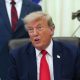 El presidente de Estados Unidos, Donald J. Trump, hace un anuncio en el Despacho Oval de la Casa Blanca, en Washington D. C., Estados Unidos, el 29 de julio de 2026.  EFE/AARON SCHWARTZ