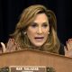 La congresista republicana María Elvira Salazar habla en una audiencia del Comité de Asuntos Exteriores del Hemisferio Occidental este miércoles, en la sede del Congreso en Washington (Estados Unidos). EFE/Lenin Nolly