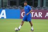 Kylian Mbappe, en el entrenamiento de Francia. EFE/ Alberto Boal