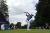El golfista mexicano Carlos Ortiz, este domingo, durante la última ronda del BMW International Open, disputado en Múnich (Alemania). EFE/ ANNA SZILAGYI