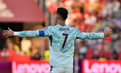 Cristiano Ronaldo, en el partido ante Croacia. EFE/EPA/EDUARDO LIMA