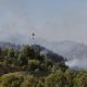 Vista del incendio de La Vall d'Uixò (Castellón), este sábado. EFE/ Manuel Bruque