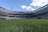 Fotografía del pasado 7 de mayo, en la que puede verse la grama del estadio MetLife, escenario de la final de la Copa Mundial de la FIFA 2026. EFE/ Angel Colmenares
