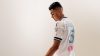 Fotografía cedida por el Inter Miami de centrocampista Casemiro luciendo el tercer uniforme del club para 2026 que está inspirado en el Nu Stadium, nuevo hogar del club, en Miami, Florida (EE.UU.). EFE/Inter Miami *Sólo uso editorial*
