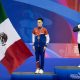 William Arroyo (d) de México, medalla de oro, y Victor Cantillano de Costa Rica, medalla de plata, posan por la categoría Taekwondo Poomsae Tradicional Masculino, durante los XXV Juegos Centroamericanos y del Caribe Santo Domingo 2026, este sábado en Santo Domingo (República Dominicana). EFE/ Orlando Barría