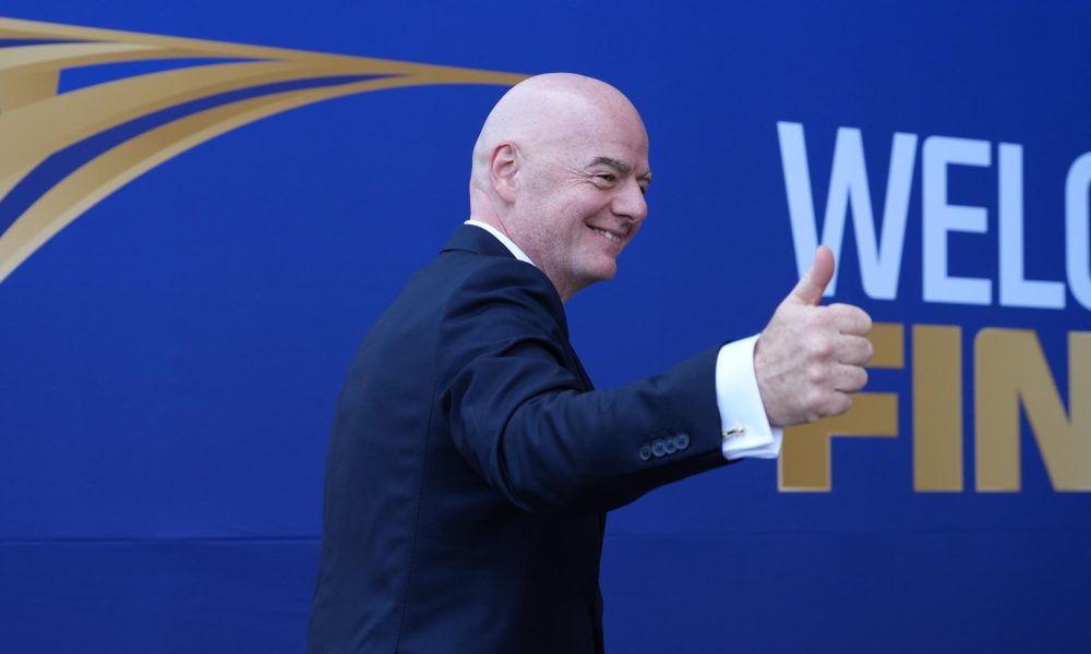 El presidente de la FIFA, Gianni Infantino. EFE/Omar Alonso.