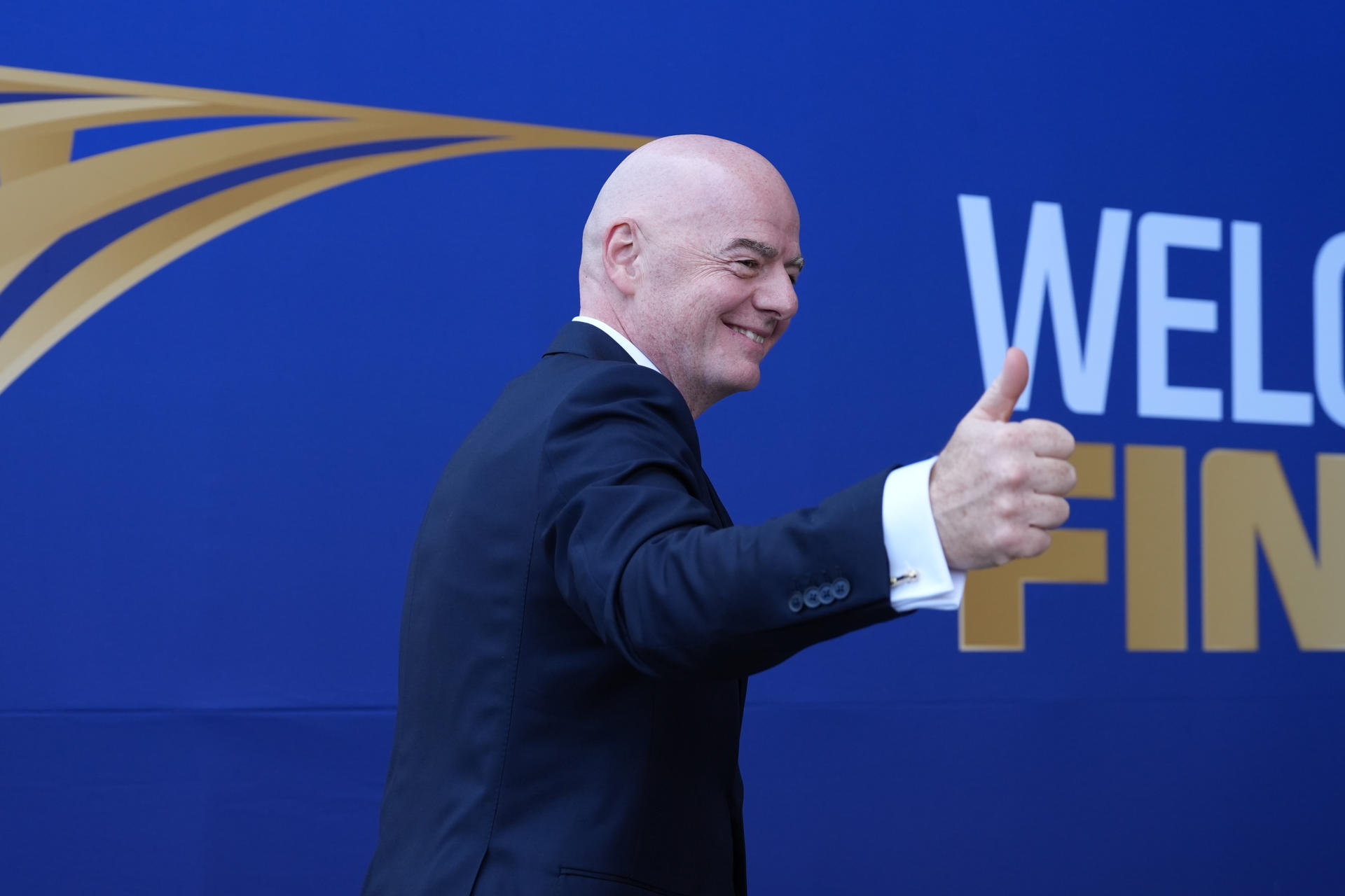 El presidente de la FIFA, Gianni Infantino. EFE/Omar Alonso.