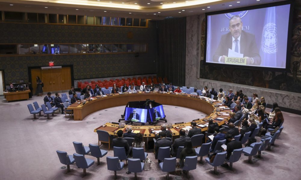 Fotografía del Consejo de Seguridad de la ONU. EFE/Sarah Yenesel