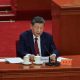 PEKÍN (China), 1 de julio de 2026.- El presidente chino Xi Jinping pronuncia un discurso durante la celebración del 105.º aniversario de la fundación del Partido Comunista Chino en el Gran Salón del Pueblo, en Pekín, China, el 1 de julio de 2026.
EFE/EPA/ANDRES MARTINEZ CASARES