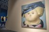 Fotografía de la obra 'Mrs. Rubens #3' del artista Fernando Botero, exhibida este jueves en Nueva York (EE.UU.). EFE/Ángel Colmenares