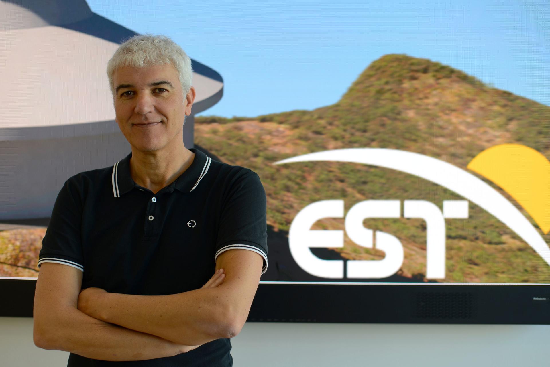 Héctor Socas, director de la Fundación del Telescopio Solar Europeo. Crédito de la imagen: Ivan Milic, imagen facilitada por el investigador.