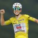 El esloveno Tadej Pogacar, vencedor en la décimo cuarta etapa del Tour. EFE/EPA/GUILLAUME HORCAJUELO