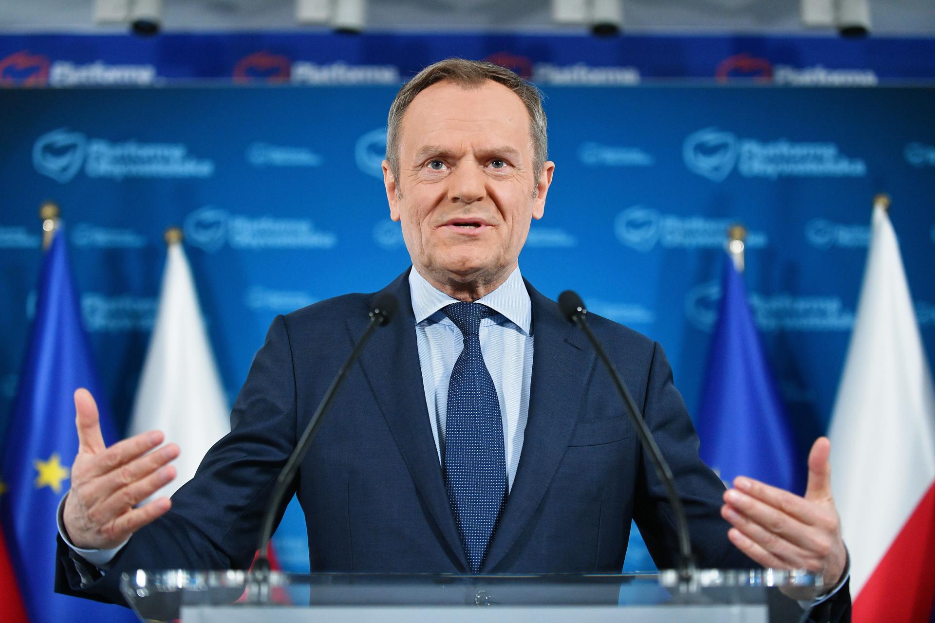 FOTO ARCHIVO. Donald Tusk. EFE/EPA/Marcin Obara POLAND OUT[POLAND OUT]