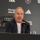El copropietario del Inter Miami, Jorge Mas, negó en una rueda de prensa este jueves, que su club cometiera ilegalidades en la contratación de Casemiro, a raíz de una investigación de la Major League Soccer (MLS) por posibles contactos no autorizados con el jugador antes de su fichaje. EFE/Alberto Boal
