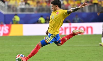 Gustavo Puerta, una de las figuras del mediocampo de Colombia. EFE/EPA/AMY KONTRAS