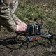 Fotografía de archivo de un piloto de drones ucraniano de la 93.ª Brigada 'Kholodny Yar' preparando un dron interceptor para despegar cerca de su posición de combate, en un lugar no revelado cerca de la línea del frente en el área de Druzhkivka (Donetsk), Ucrania. EFE/EPA/Maria Senovilla