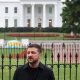 Imagen de archivo del presidente de Ucrania, Volodímir Zelenski, en una visita realizada a Estados Unidos en agosto de 2025. EFE/ Octavio Guzmán