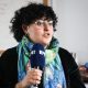 La socióloga Noelia Beltramelli Gula habla durante una entrevista con EFE en la que asegura que la sociedad uruguaya reconoció la violencia machista como un problema público "porque hubo colectivos, mujeres feministas y grupos de la diversidad que no solo tomaban las calles", sino que identificaron una desigualdad estructural "que se puede visibilizar con datos", este lunes, en Montevideo (Uruguay). EFE/ Hernán Ogállar