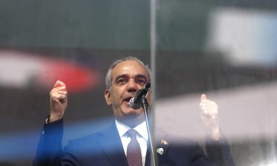 El presidente de República Dominicana, Luis Abinader, declara oficialmente inaugurados los los XXV Juegos Centroamericanos y del Caribe Santo Domingo 2026 este viernes en el estadio Félix Sánchez. EFE/ Rodrigo Sura