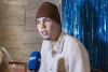 El cantante argentino Milo J habla durante una entrevista con EFE en el marco de la Conferencia de Música Latina Alternativa este jueves, en Nueva York (EE.UU.). EFE/ Ángel Colmenares
