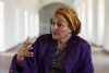 La vicesecretaria general de la ONU, Amina Mohammed, habla durante una entrevista con EFE este viernes, en la Ciudad de México (México). EFE/José Méndez