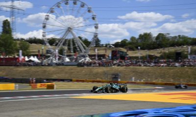 MOGYOROD (Hungría), 25/07/2026.- El español Fernando Alonso (Aston Martin), doble campeón del mundo de Fórmula Uno, que saldrá decimosexto este domingo en el Gran Premio de Hungría, el undécimo del Mundial, en el Hungaroring, el circuito de las afueras de Budapest. EFE/EPA/Boglarka Bodnar
