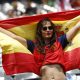 Hinchas españoles en New Jersey, USA. EFE/EPA/SHAWN THEW