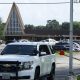 Vista general este 16 de julio de la funeraria donde se vela al migrante mexicano Lorenzo Salgado, quien fue baleado la semana pasada por un agente del Servicio de Inmigración y Control de Aduanas (ICE), en Houston (EE.UU.). EFE/Carlos Ramírez