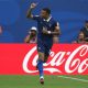 Kylian Mbappé, de Francia, celebra un gol este sábado, en un partido por el tercer lugar del Mundial de la FIFA 2026 entre Francia e Inglaterra en el estadio Hard Rock en Miami (Estados Unidos). EFE/ Alberto Boal