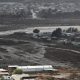 Fotografía de zonas afectadas por el desborde de la quebrada Los Loros, este lunes en Puente Zorrilla La Serena (Chile). EFE/ Hernán Contreras