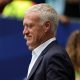 El hasta ayer seleccionador de Francia, Didier Deschamps, momentos antes de disputar el partido por el tercer lugar del Mundial de Estados Unidos, México y Canadá, este sábado contra Inglaterra. EFE/CRISTOBAL HERRERA-ULASHKEVICH