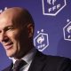 El nuevo seleccionador de Francia, el exfutbolista Zinedine Zidane, durante su presentación de este martes. EFE/TERESA SUAREZ