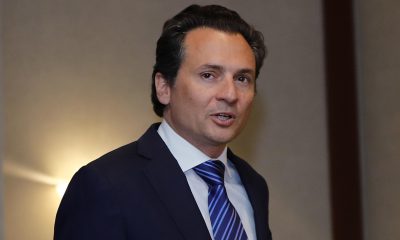 Fotografía de archivo donde aparece el exdirector de Petróleos Mexicanos (Pemex) Emilio Lozoya. EFE/José Méndez
