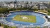 La organización y montaje de los XXV JCC Santo Domingo 2026, que comienzan este viernes, requirió una inversión estatal cercana equivalente a unos $160 millones de dólares, destinados específicamente a la construcción y remodelación de 16 instalaciones y complejos deportivos. EFE/ Grupo XP3