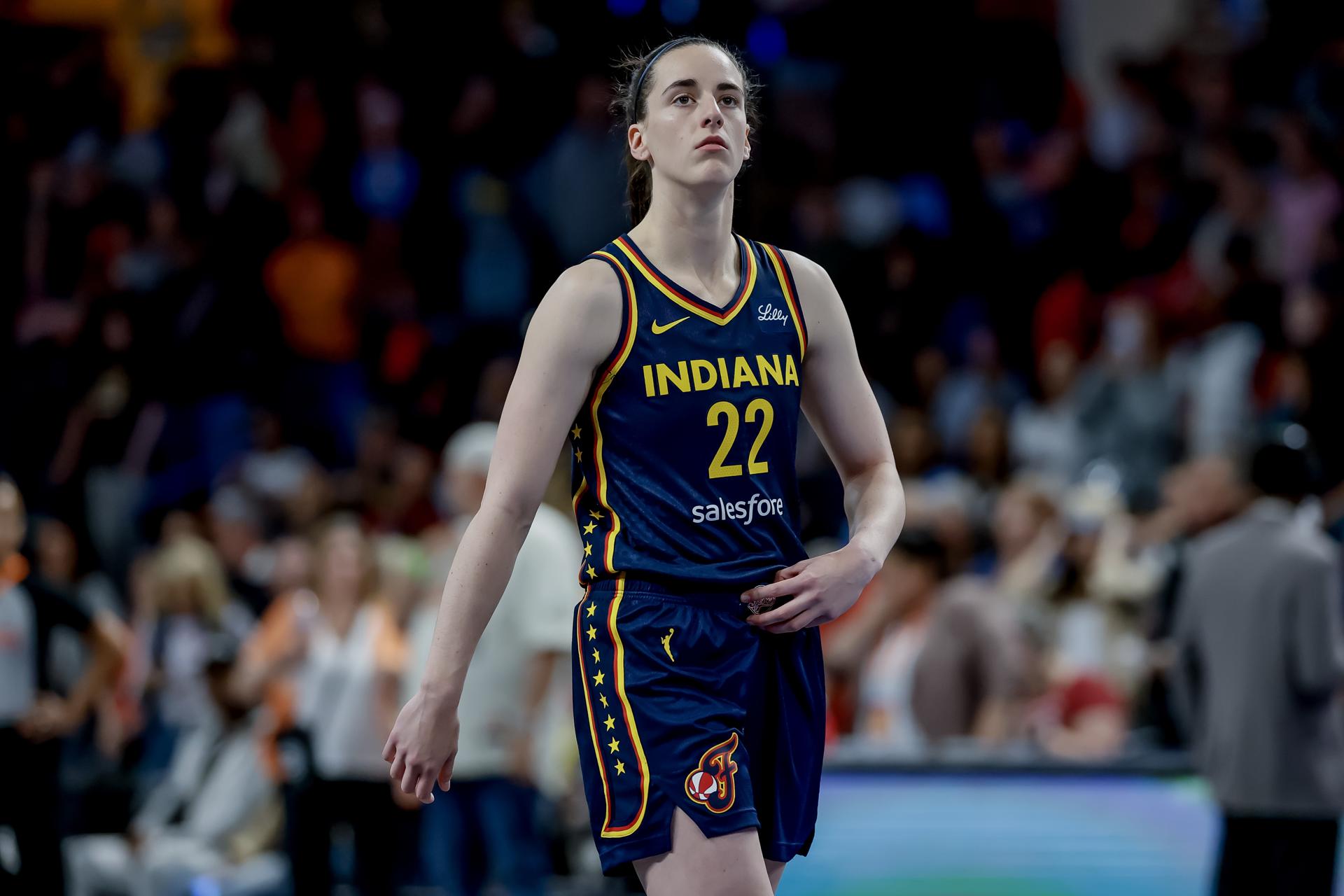 La escolta de Indiana Fever, Caitlin Clark, es una de las atracciones de la nueva temporada de la WNBA que comienza este viernes. EFE/EPA/ERIK S. LESSER SHUTTERSTOCK OUT