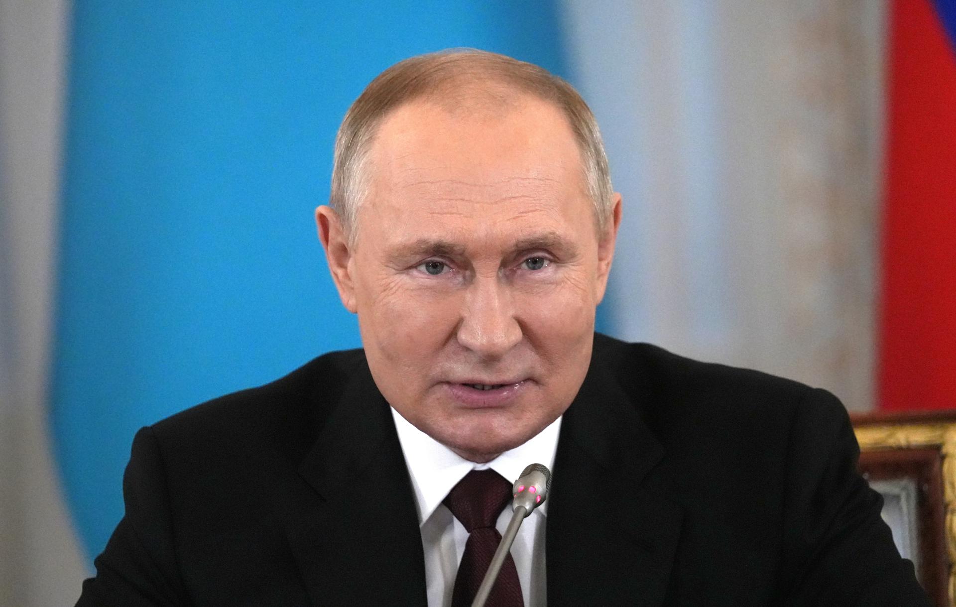 El presidente ruso, Vladímir Putin. EFE/EPA/Alexei Danichev/SPUTNIK/KREMLIN POOL MANDATORY CREDIT[MANDATORY CREDIT]