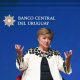 La directora gerente del Fondo Monetario Internacional (FMI), Kristalina Georgieva, habla durante las Jornadas Anuales de Economía, organizadas por el Banco Central del Uruguay (BCU) een Montevideo (Uruguay). EFE/ Federico Gutiérrez