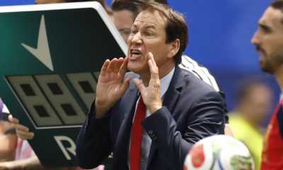 La Real Federación Belga de Fútbol (RBFA) anunció este lunes la salida del técnico francés Rudi García como seleccionador nacional. EFE/EPA/CHRISTOPHER TORRES