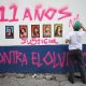 Una persona pinta un mural en memoria de las víctimas del multihomicidio de la colonia Narvarte, este viernes durante una rueda de prensa en Ciudad de México (México). EFE/ Sáshenka Gutiérrez