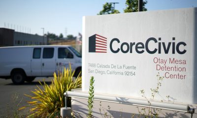 Imagen de archivo de la entrada del centro de detenciones de Otay Mesa en San Diego, California. EFE/Manuel Ocaño