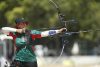 Alejandra Valencia de México compite en tiro con arco recurvo femenino este martes, durante los XXV Juegos Centroamericanos y del Caribe Santo Domingo 2026, en Santo Domingo (República Dominicana). EFE/ Rodrigo Sura