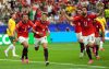Los jugadores de Egipto celebran el 1-0 ante Australia en los dieciseisavos del Mundial. EFE/Mariscal