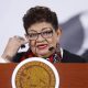 La fiscal general de la República, Ernestina Godoy, habla en una rueda de prensa en Palacio Nacional de la Ciudad de México (México). Imagen de archivo. EFE/Sáshenka Gutiérrez