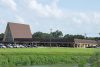 Vista general este 16 de julio de la funeraria donde se vela al migrante mexicano Lorenzo Salgado, quien fue baleado la semana pasada por un agente del Servicio de Inmigración y Control de Aduanas (ICE), en Houston (EE.UU.). EFE/Carlos Ramírez