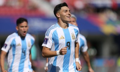Fotografía de archivo del 8 de octubre de 2025, en la que puede verse al argentino Alejo Sarco, durante su participación en el Mundial sub-20 disputado en Chile. EFE/ Ailen Díaz