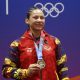 Karen León de Venezuela posa con la medalla de oro este lunes, al ganar en la categoría 78 kg de judo durante los XXV Juegos Centroamericanos y del Caribe Santo Domingo 2026. EFE/ Rodrigo Sura